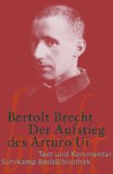 Beliebte Dokumente zu Bertolt Brecht  - Der aufhaltsame Aufstieg des Arturo Ui