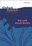 Alles zu Bertolt Brecht  - Lyrik