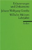 Beliebte Dokumente zu Johann Wolfgang von Goethe  - Wilhelm Meisters Lehrjahre