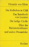 Beliebte Dokumente zu Heinrich von Kleist  - Über das Marionettentheater
